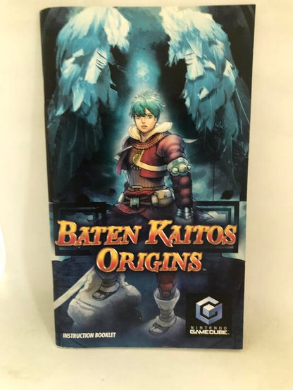 NGC BATEN KAITOS ORIGINS INSTRUCTION BOOKLET ENGLISH