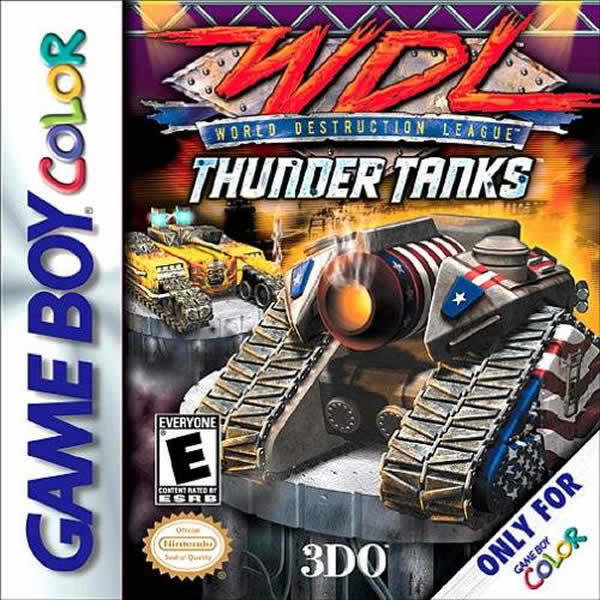 WDL WORLD DESTRUCTION LEAGUE THUNDER TANKS