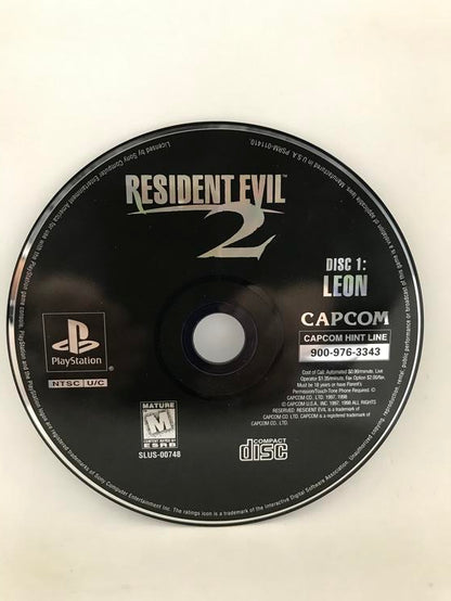RESIDENT EVIL 2 GREATEST HITS (COMPLETE IN BOX) (usagé)