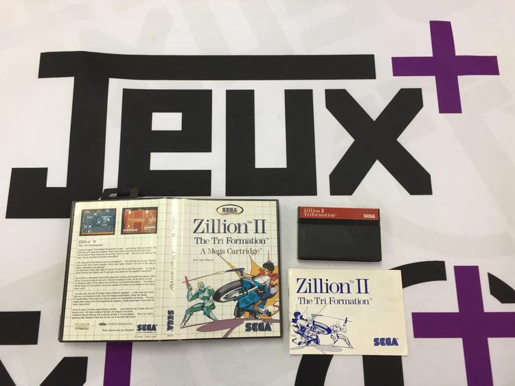 ZILLION II THE TRI FORMATION (COMPLETE IN BOX)