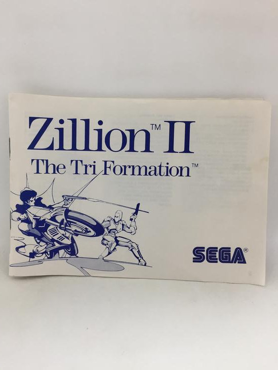 ZILLION II THE TRI FORMATION (COMPLETE IN BOX)
