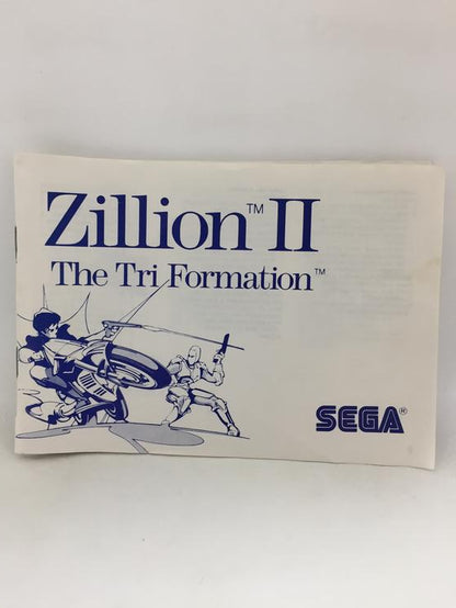 ZILLION II THE TRI FORMATION (COMPLETE IN BOX)
