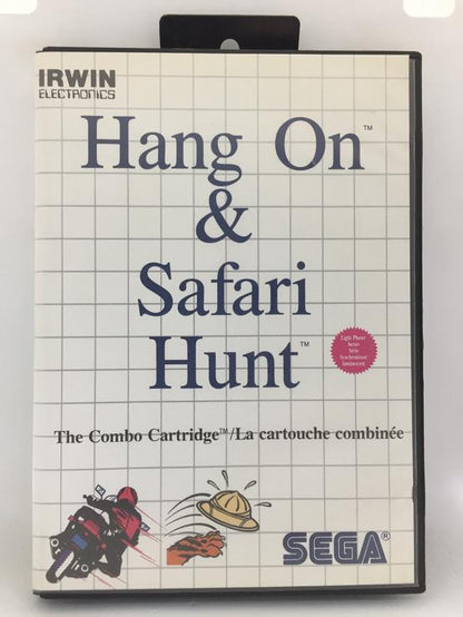 HANG ON & SAFARI HUNT (COMPLETE IN BOX)