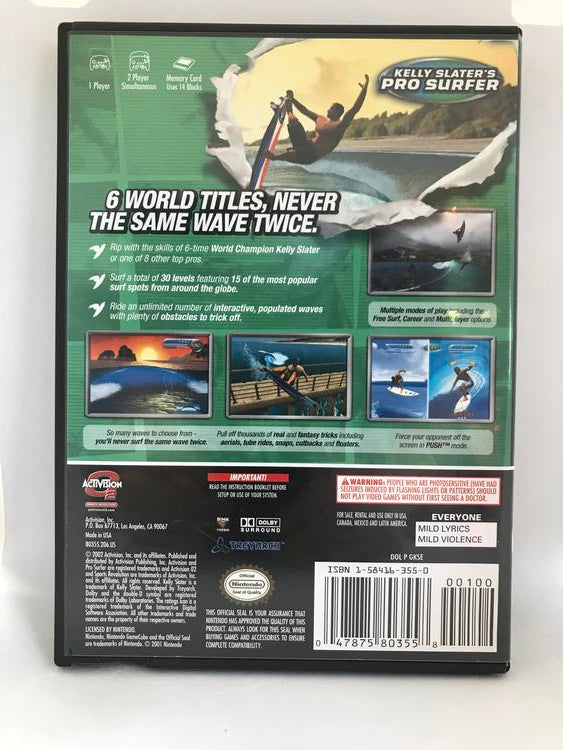 KELLY SLATER'S PRO SURFER (COMPLETE IN BOX)