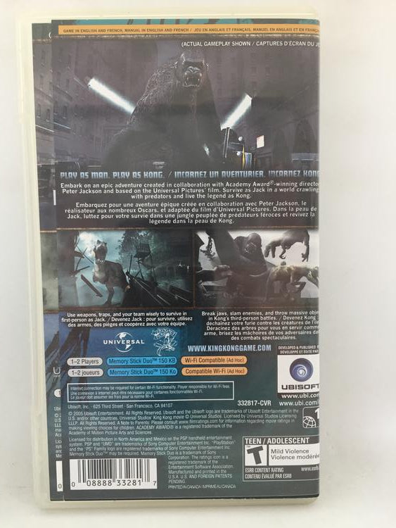 PETER JACKSON'S KING KONG (WITH BOX) (usagé)