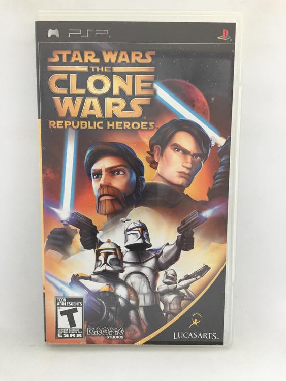 STAR WARS THE CLONE WARS REPUBLIC HEROES (COMPLETE IN BOX)