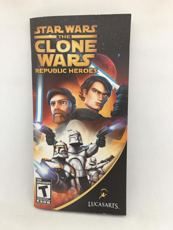 STAR WARS THE CLONE WARS REPUBLIC HEROES (COMPLETE IN BOX)