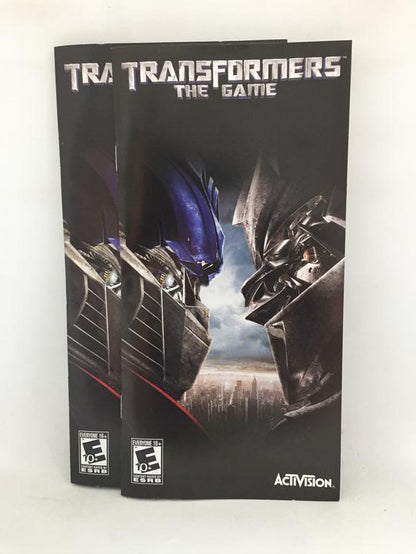 TRANSFORMERS THE GAME (COMPLETE IN BOX) (usagé)
