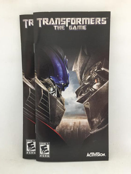 TRANSFORMERS THE GAME (COMPLETE IN BOX) (usagé)