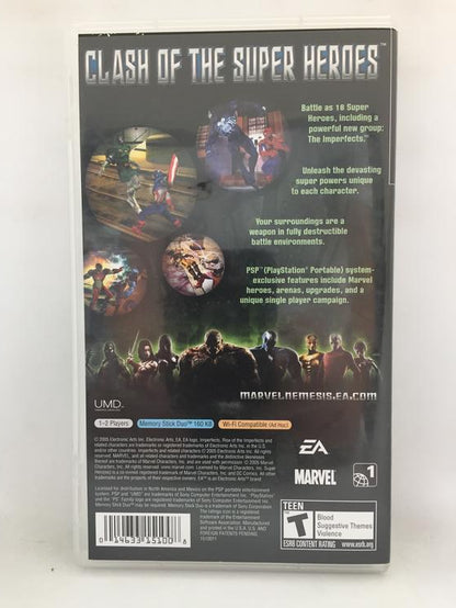 MARVEL NEMESIS RISE OF THE IMPERFECTS (COMPLETE IN BOX)