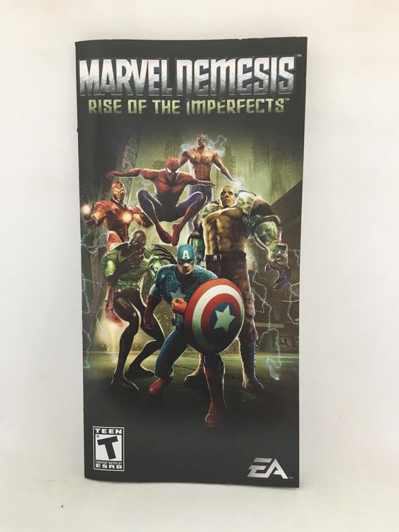 MARVEL NEMESIS RISE OF THE IMPERFECTS (COMPLETE IN BOX)
