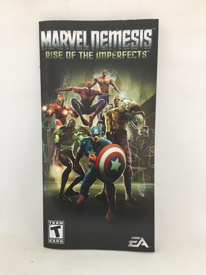 MARVEL NEMESIS RISE OF THE IMPERFECTS (COMPLETE IN BOX)