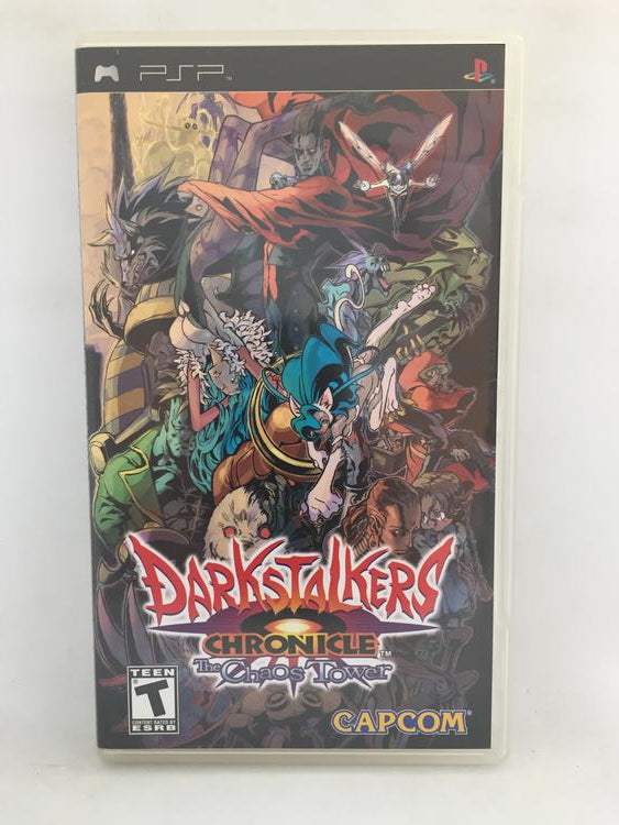 DARKSTALKERS CHRONICLE THE CHAOS TOWER (COMPLETE IN BOX) (usagé)