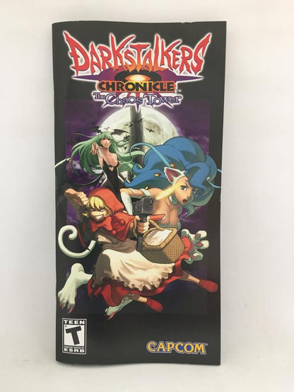 DARKSTALKERS CHRONICLE THE CHAOS TOWER (COMPLETE IN BOX) (usagé)