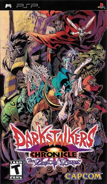 DARKSTALKERS CHRONICLE THE CHAOS TOWER (COMPLETE IN BOX)