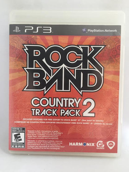PS3 Rock Band Country Track Pack 2 (Box Only) (used)