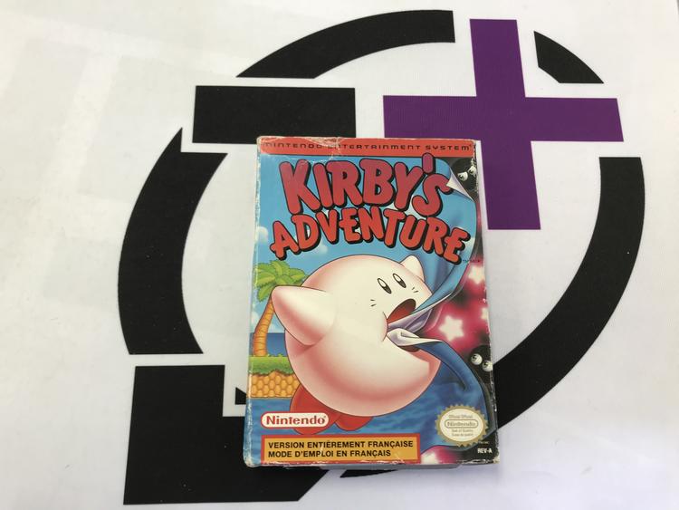 NES KIRBY'S ADVENTURE (BOX ONLY) (used)