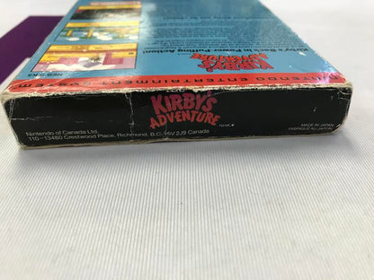 NES Kirby's Adventure (Box Only)