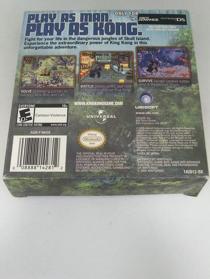 GBA KONG THE 8TH WONDER OF THE WORLD (BOX ONLY)