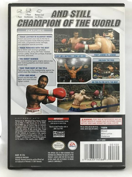 KNOCKOUT KINGS 2003 (COMPLETE IN BOX)