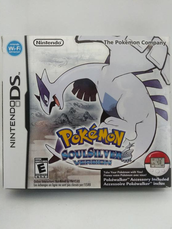 NDS POKEMON SOULSILVER VERSION (BOX ONLY)