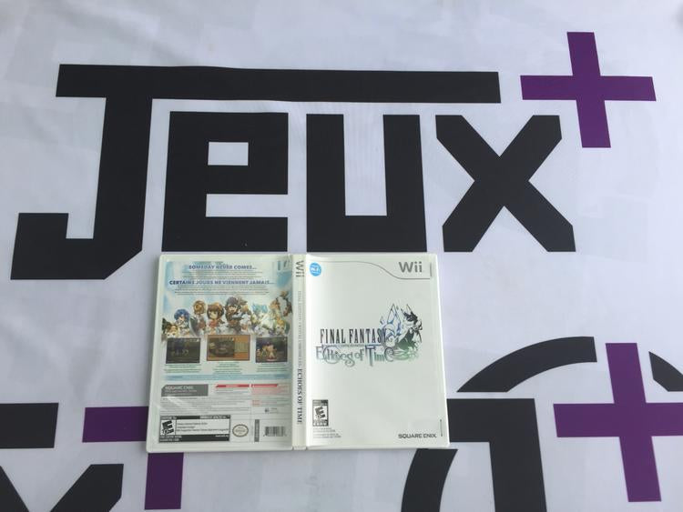 Wii FINAL FANTASY CRYSTAL CHRONICLES ECHOES OF TIME (BOX ONLY)