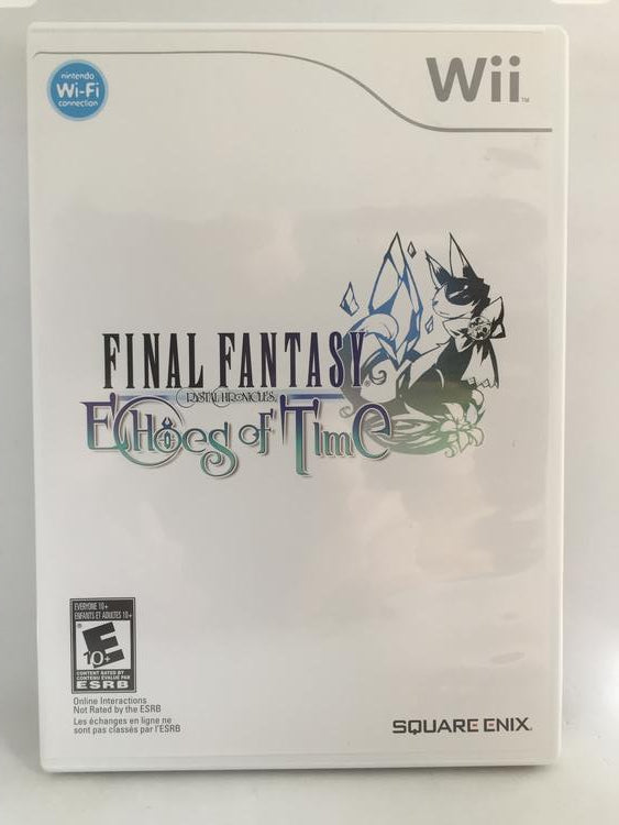Wii FINAL FANTASY CRYSTAL CHRONICLES ECHOES OF TIME (BOX ONLY)