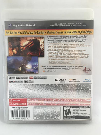 PS3 GOD OF WAR SAGA (BOX ONLY)