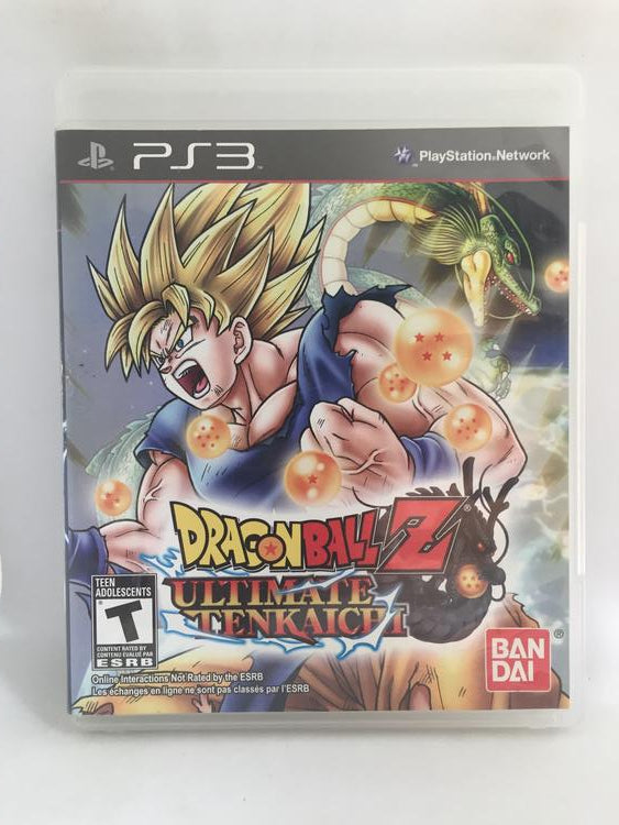 PS3 DRAGONBALL Z ULTIMATE TENKAICHI (BOX ONLY)