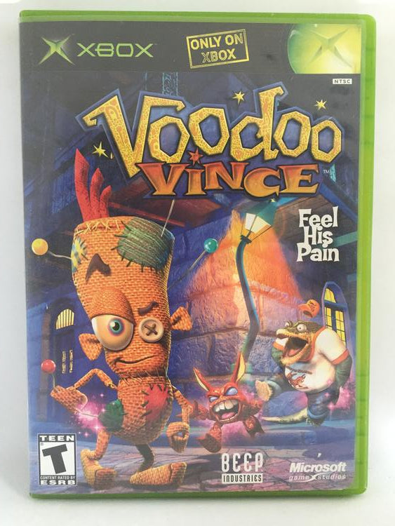 XBOX VOODOO VINCE (BOX ONLY) (used)
