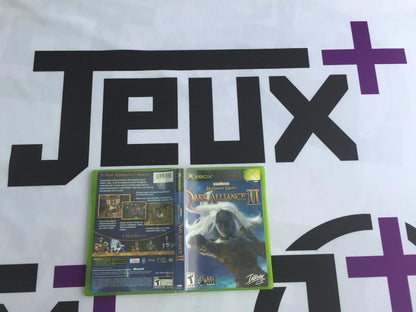 XBOX BALDUR'S GATE DARK ALLIANCE II (BOX ONLY) (usagé)