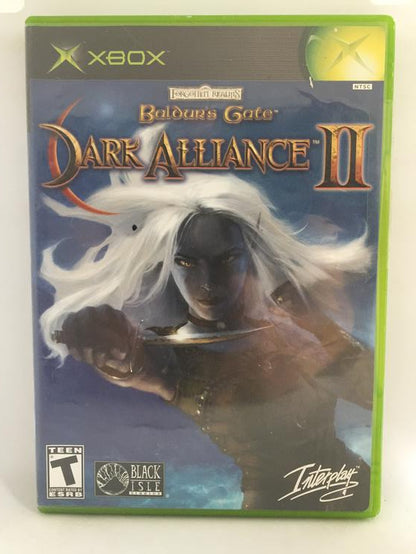 XBOX BALDUR'S GATE DARK ALLIANCE II (BOX ONLY) (usagé)