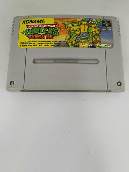 TEENAGE MUTANT NINJA TURTLES IV: TURTLES IN TIME JAP EDITION (usagé)