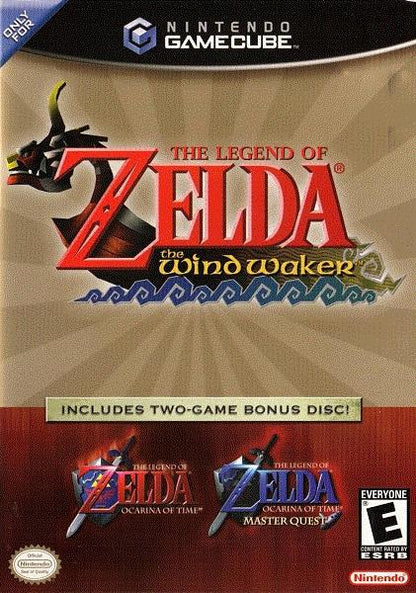THE LEGEND OF ZELDA THE WIND WAKER AND OCARINA MASTER QUEST (WITH BOX)