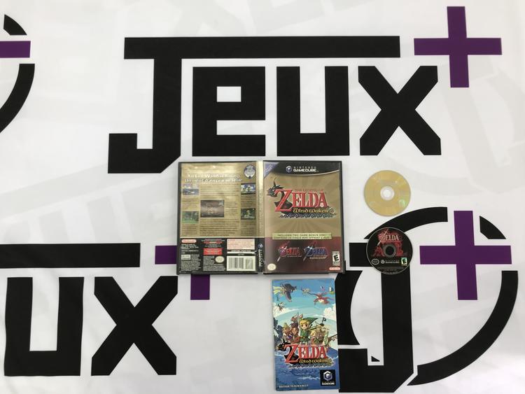THE LEGEND OF ZELDA THE WIND WAKER AND OCARINA MASTER QUEST (WITH BOX) (usagé)
