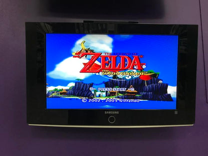 THE LEGEND OF ZELDA THE WIND WAKER AND OCARINA MASTER QUEST (WITH BOX)