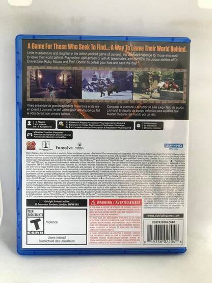 JUMANJI THE VIDEO GAME