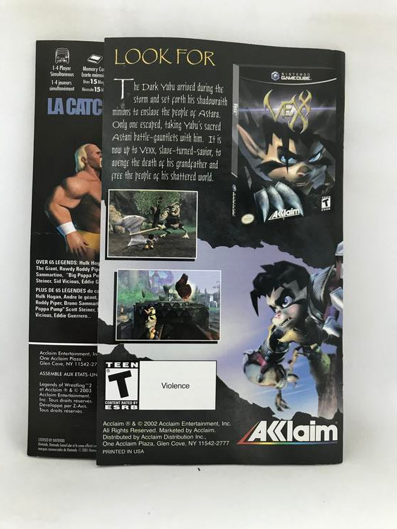 LEGENDS OF WRESTLING II (COMPLETE IN BOX)
