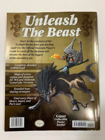 HINT BOOK THE LEGEND OF ZELDA TWILIGHT PRINCESS PLAYER'S GUIDE (usagé)