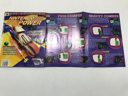 NINTENDO POWER GAMER MAGAZINE VOLUME 101 WITH POSTER - EXTREME-G