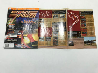 NINTENDO POWER GAMER MAGAZINE VOLUME 122 WITH POSTER - WORLD DRIVER CHAMPIONSHIP
