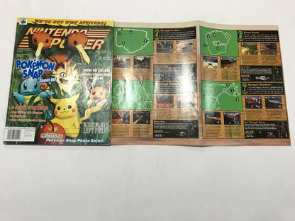 NINTENDO POWER GAMER MAGAZINE VOLUME 121 WITH POSTER - POKEMON SNAP