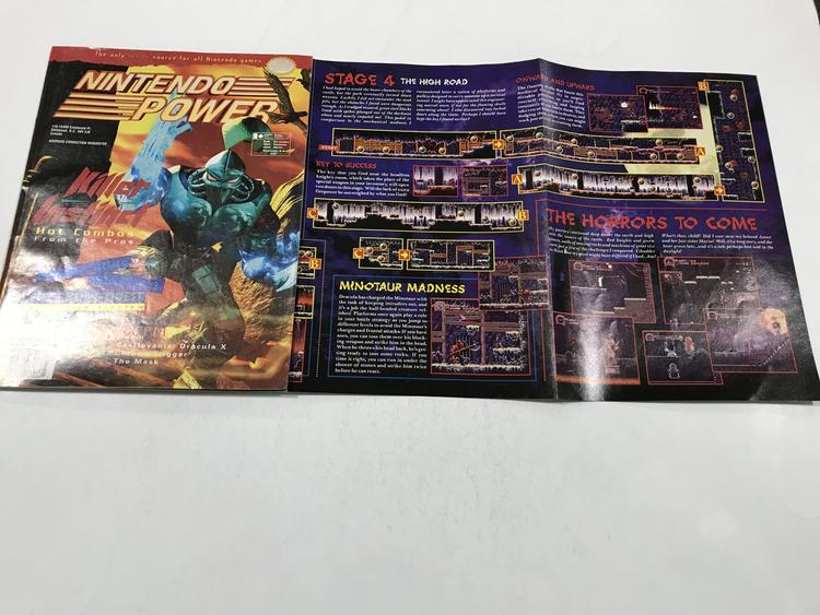 NINTENDO POWER GAMER MAGAZINE VOLUME 76 WITH POSTER - KILLER INSTINCT (usagé)