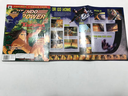 NINTENDO POWER GAMER MAGAZINE VOLUME 129 WITH POSTER - DISNEY'S TARZAN