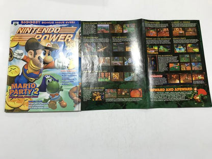 NINTENDO POWER GAMER MAGAZINE VOLUME 128 WITH POSTER - MARIO PARTY 2