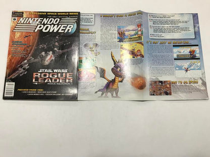 NINTENDO POWER GAMER MAGAZINE VOLUME 149 WITH POSTER - STAR WARS ROGUE LEADER ROGUE SQUADRON II