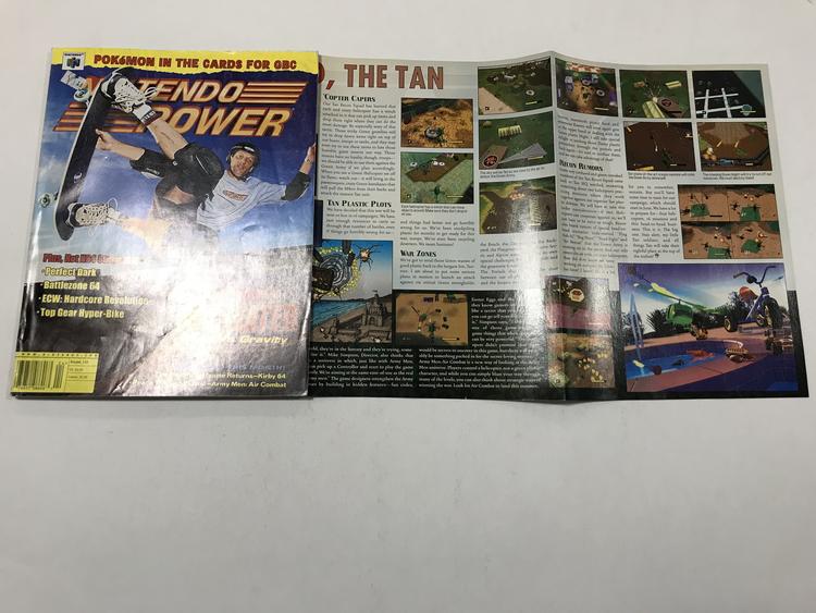 NINTENDO POWER GAMER MAGAZINE VOLUME 131 WITH POSTER - TONY HAWK'S PRO SKATER