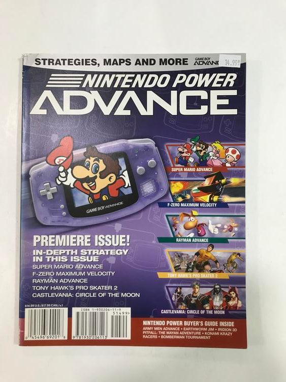 NINTENDO POWER GAMER MAGAZINE ADVANCE VOLUME 1