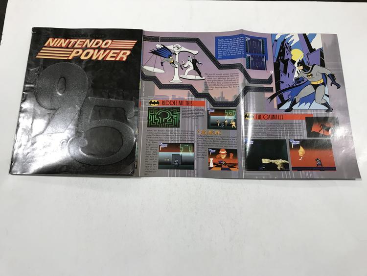 NINTENDO POWER GAMER MAGAZINE VOLUME 68 WITH POSTER - ADVENTURES OF BATMAN & ROBIN