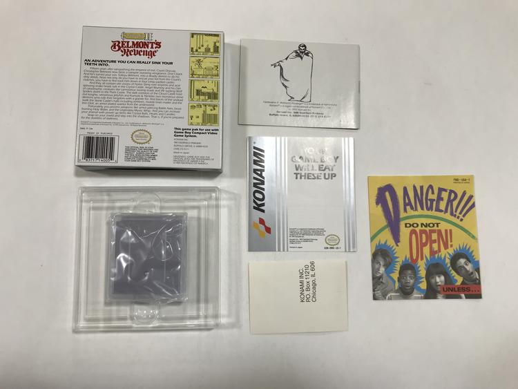 CASTLEVANIA II BELMONT'S REVENGE (COMPLETE IN BOX)